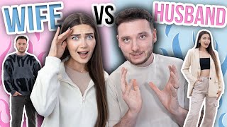 WIFE VS HUSBAND OUTFIT CHALLENGE! Affordable Outfits With SHEIN! AD