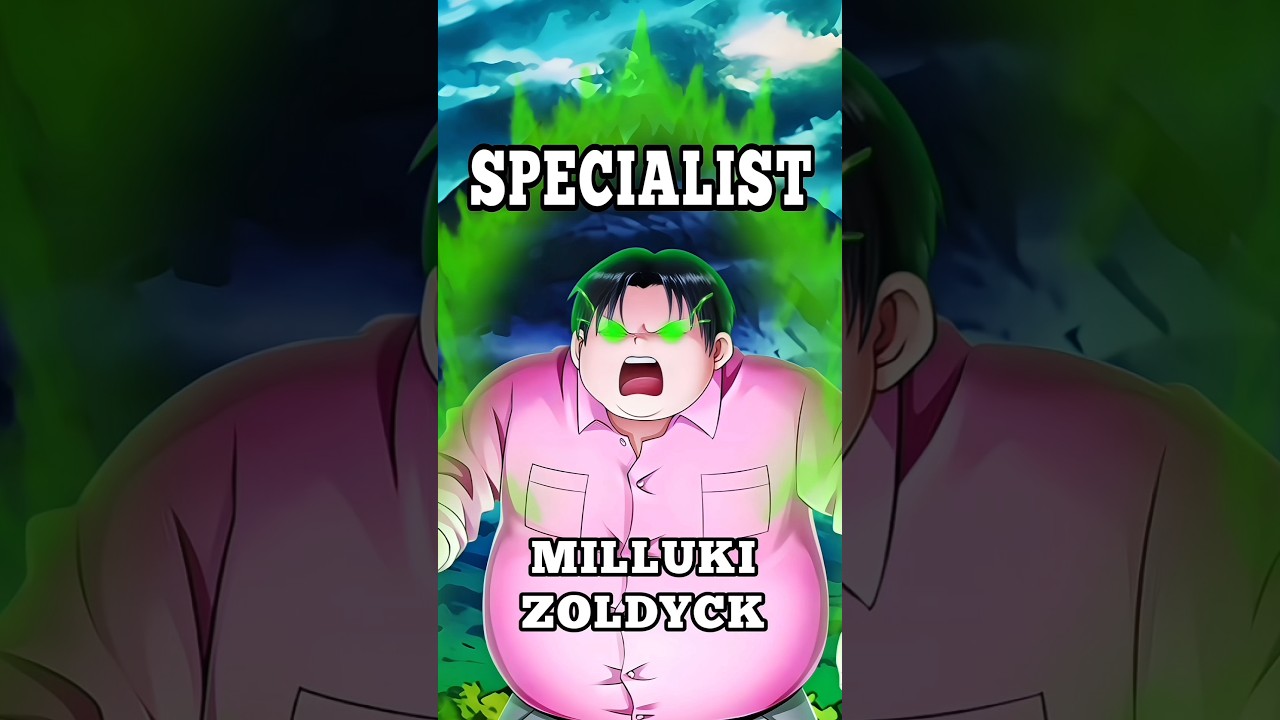 Milluki Zoldyck’s Nen Type is Specialist 