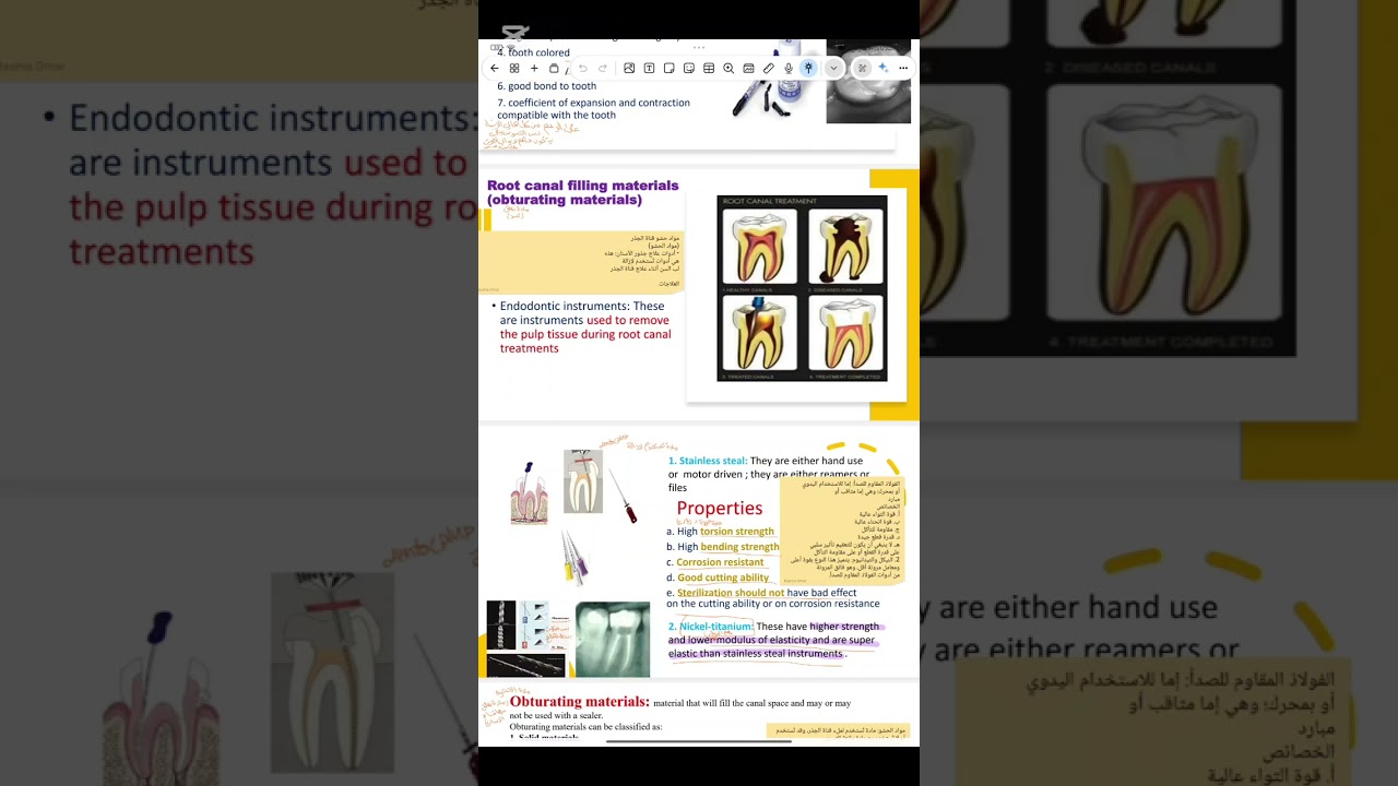 Dental material lec 14طب الاسنان مرحله ثانيه 