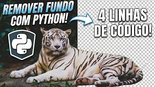 Como Remover o Fundo de Qualquer Imagem com Python (Rápido e Automático!)