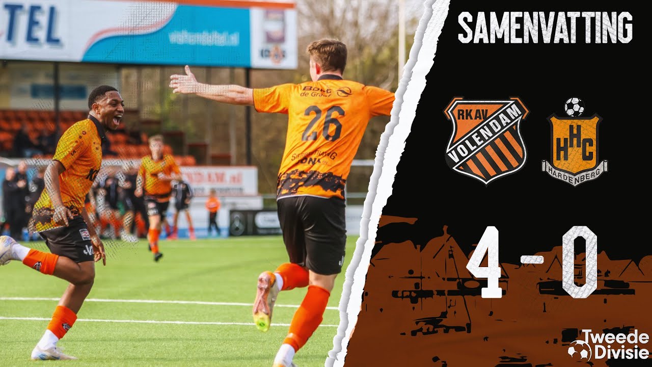 🚂 De RKAV-trein walst over HHC heen | Samenvatting RKAV Volendam - HHC Hardenberg: 4 - 0 (2024-2025)
