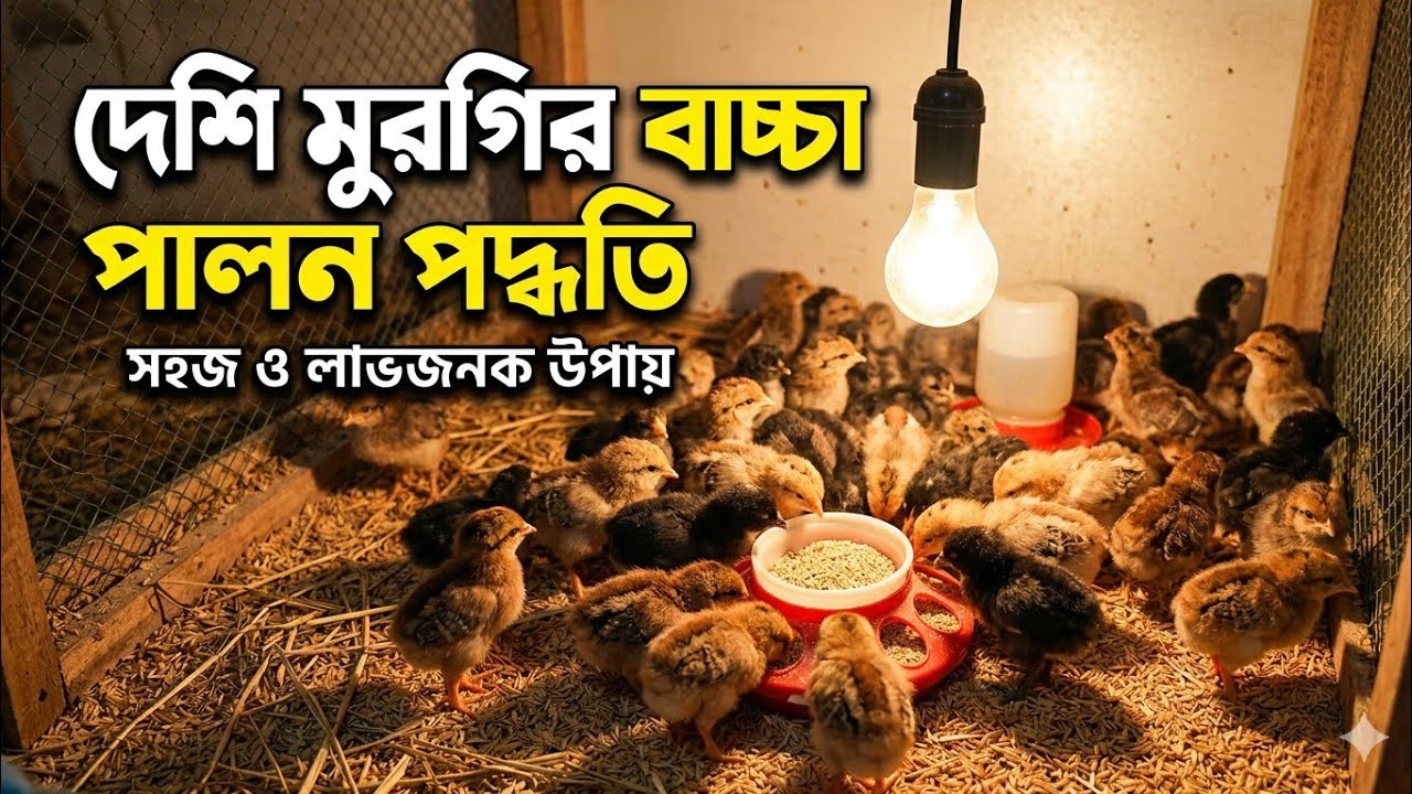 দেশি মুরগির বাচ্চা পালনের সহজ পদ্ধতি | নতুনদের জন্য সম্পূর্ণ গাইড @MayaBanglaBD @সৌখিন_খামারি১৯৯৬ 