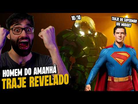 JAMES GUNN ACORDOU! SUPERMAN HOMEM do AMANHÃ PRIMEIRA IMAGEM - TRAJE LUTHOR