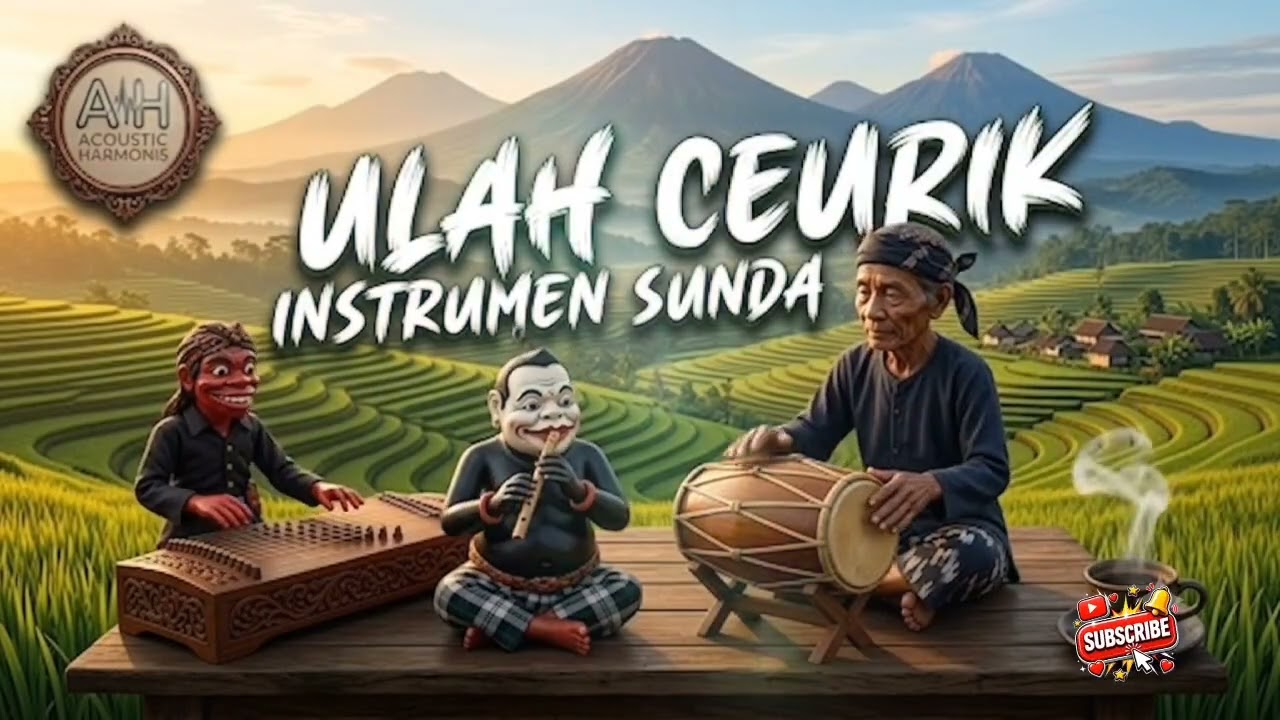 ULAH CEURIK - Instrumen Sunda Paling Sedih \u0026 Menyentuh Hati | Kecapi, Suling, Biola \u0026 Kendang