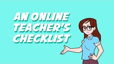 An Online Teacher