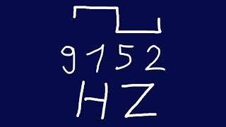 9152 hz square