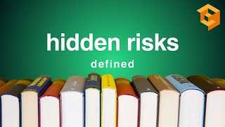 Hidden Risks | Legal Term Defined (Property Definitions for Law School and Bar Exam Prep)