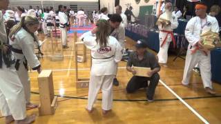 PKSA Tang Soo Do Tournament Board Breaking October 17, 2015