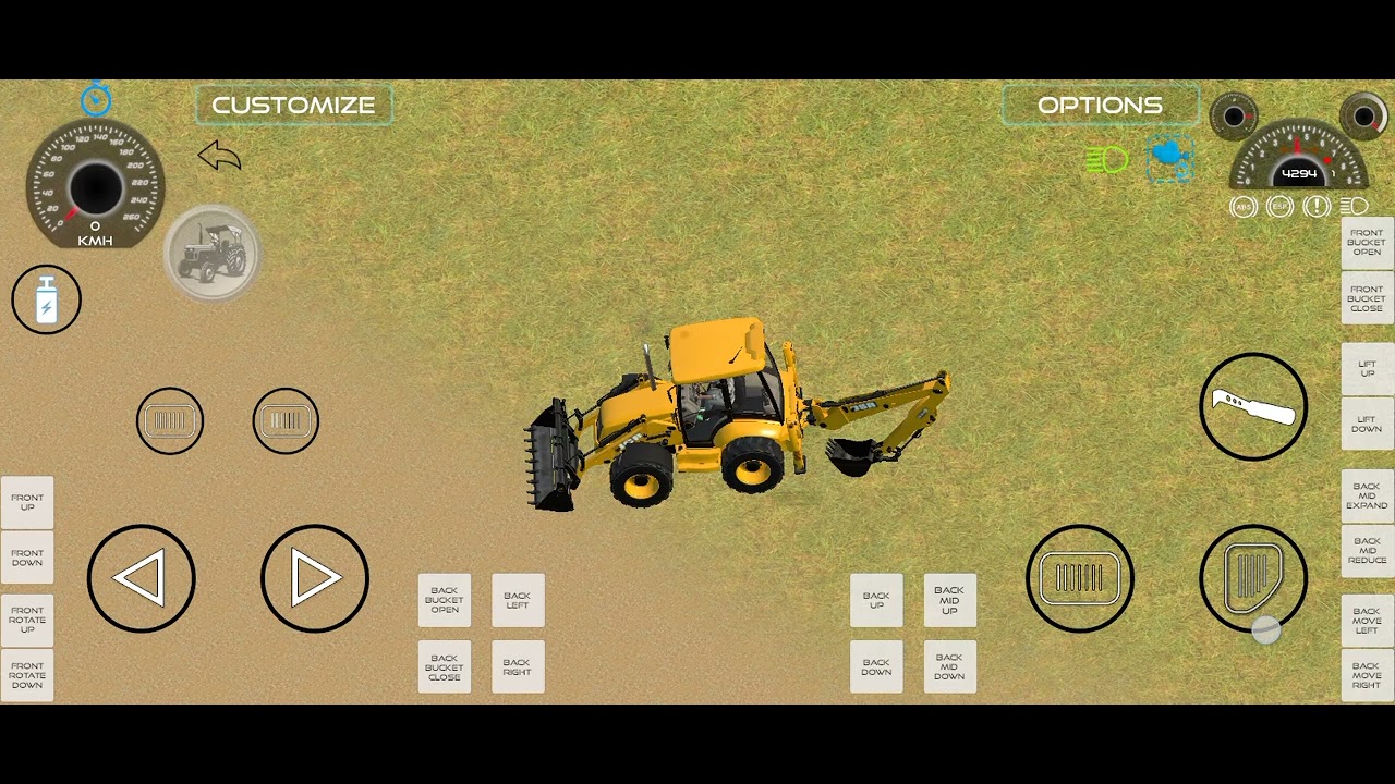 JCB ki khudai end of roading test 