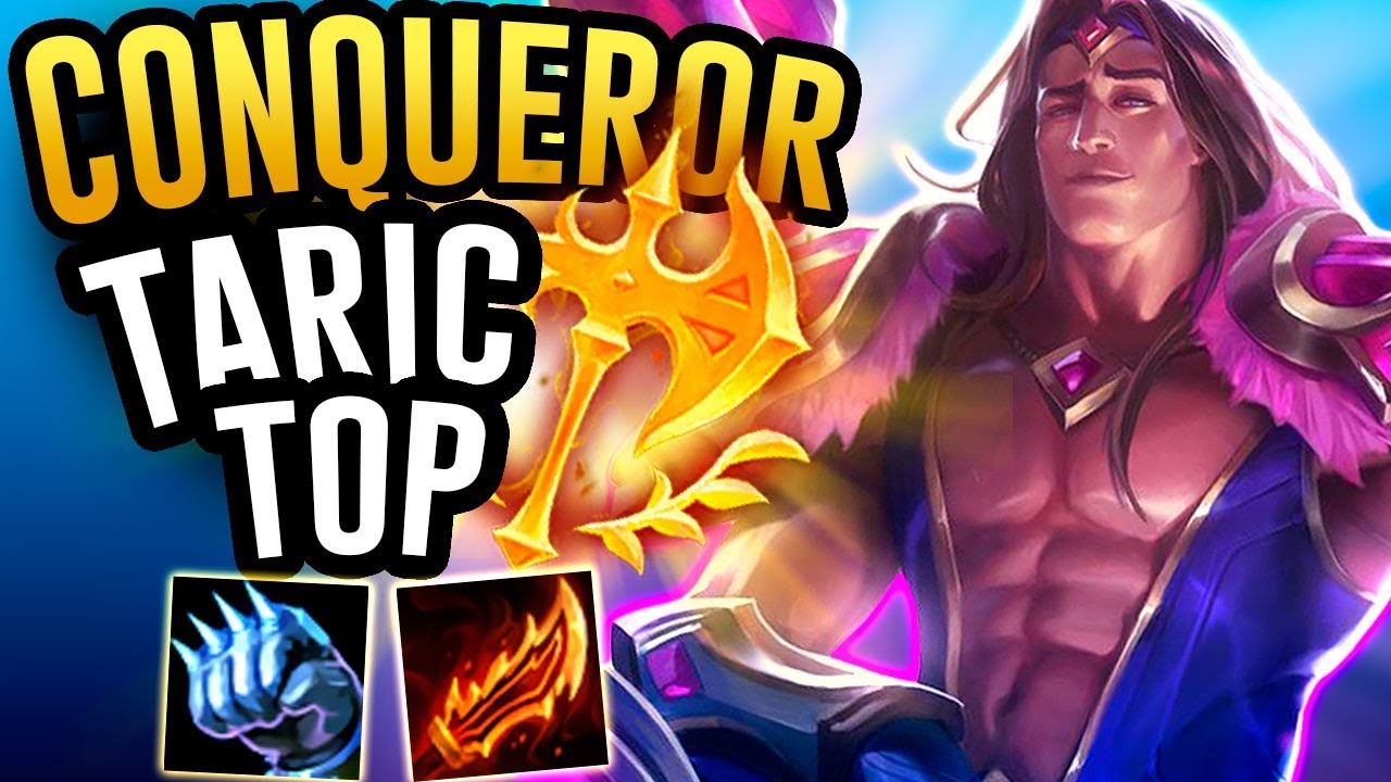 CONQUEROR TARIC TOP CAN 1v1 A JAX?! - Off Meta Monday - Taric Top - League of Legends