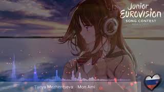 Tanya Mezhentseva - Mon Ami ( Nightcore version) Russia 🇷🇺 [ JESC 2021]