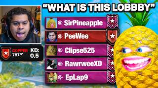I Took Peewee into Champion Ranked Lobbies...