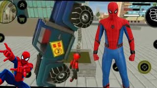 Spiderman Naik mobil mobilan  ❤game untuk anak anak play toys car with stickman Spiderman
