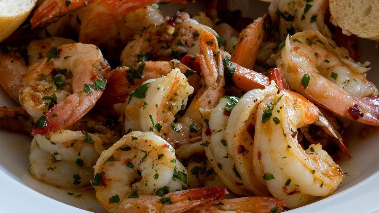 Spicy Garlic Shrimp Skillet - Jessica Gavin