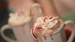 Kahlua Peppermint Coffee Cups Recipe || KIN EATS