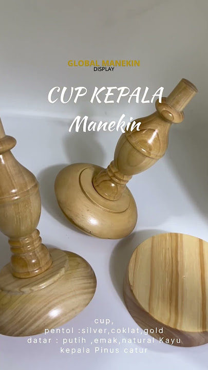 Cup Tutup Kepala Manekin #manekin #cup