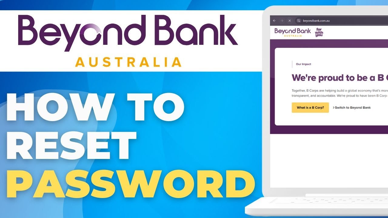 How to Reset Your Beyond Bank Online Banking Password - YouTube