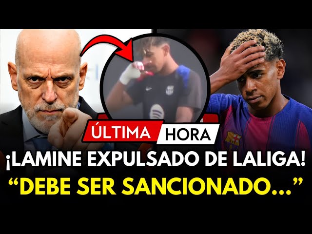 🚨¡NUEVO ESCÁNDALO EN EL BARÇA! LAMINE YAMAL EXPULSADO POR LALIGA TRAS NO PASAR CONTROL ANTIDOPAJE