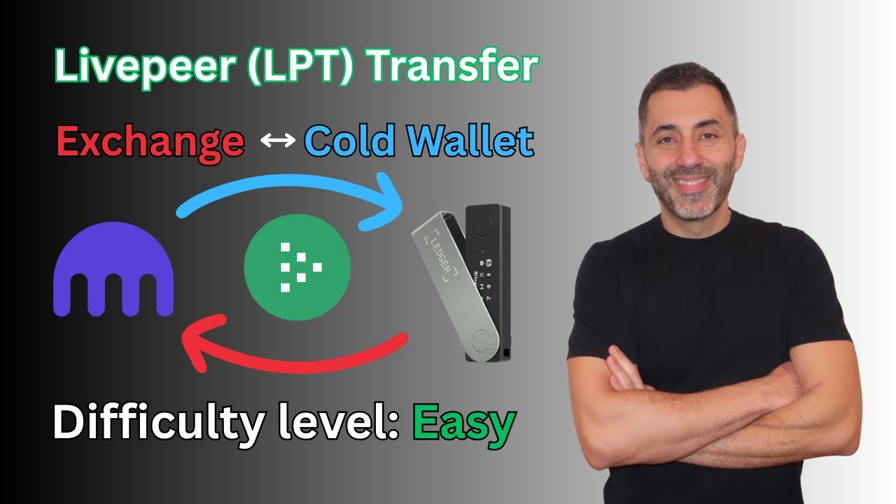 How to transfer Livepeer (LPT) from Kraken to Ledger Nano S Plus and back