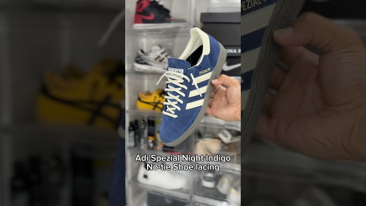 Lace swap for the Adi Spezial Night Indigo  