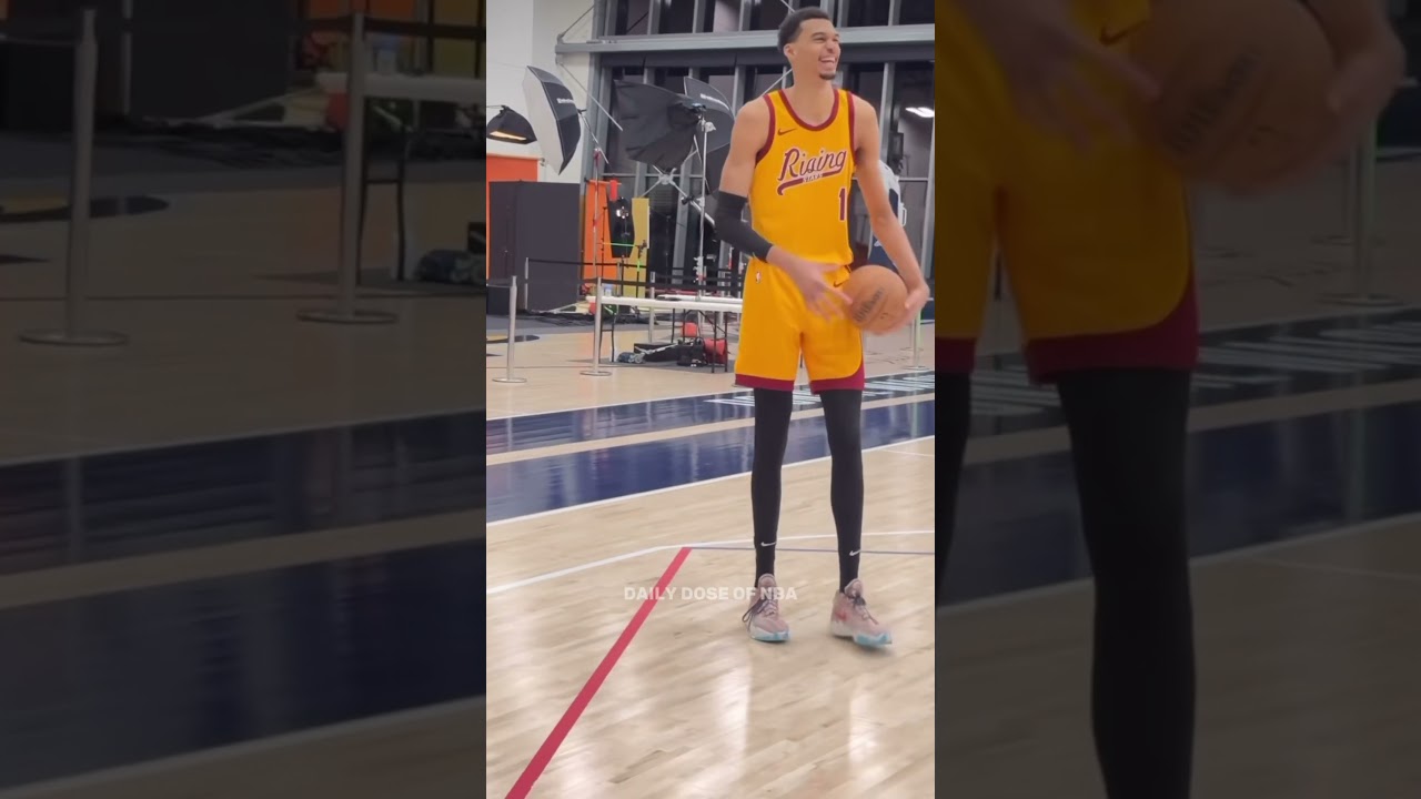 Wemby Warming Up For NBA RISING STARS Game!!! 