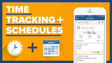 Time Tracking and Scheduling