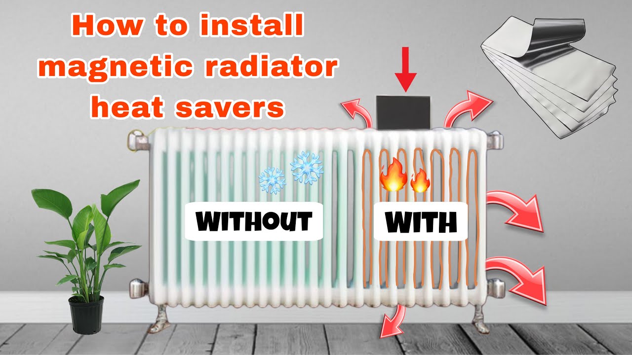 Magnetic Radiator Heat Saver Installation - YouTube