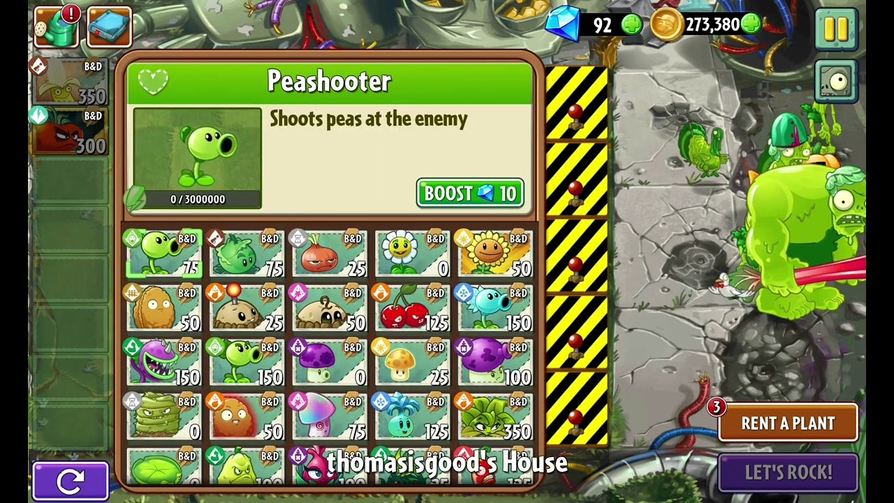 (OLD) PvZ2 Remixed Tutorial Campaign Part 3 PvZ2 Remixed lvl 56 to lvl 60 Mod By @Cool_Kid95