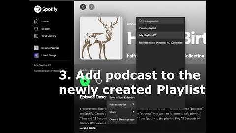 How to loop repeat replay Podcast on Spotify infinitely in under a minute! In 2025