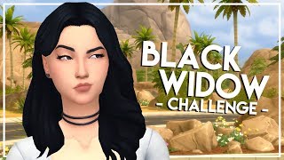WINTER WONDERLAND WEDDING // The Sims 4: Black Widow Challenge #31