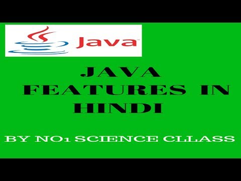 Java Features   In Hindi