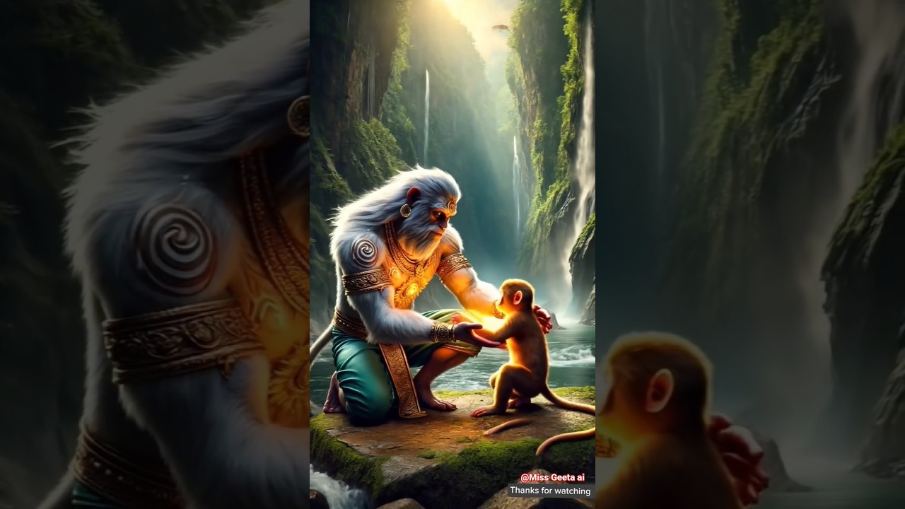 "The Farmer, the Monkey, and Lord Hanuman’s Divine Intervention | Short Story"