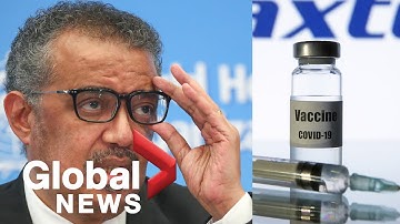 Coronavirus: WHO stresses importance of testing as COVID-19 vaccines about to roll out | FULL