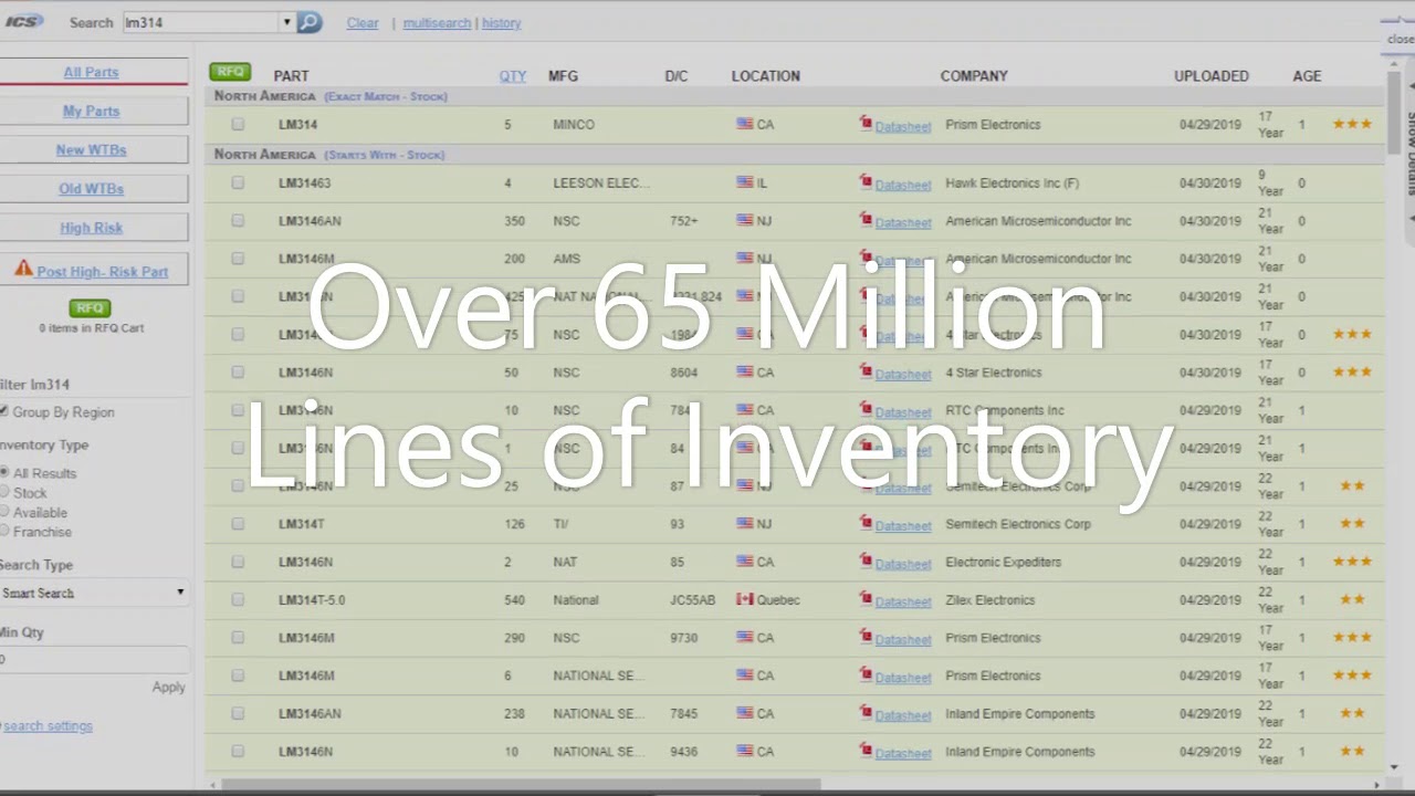 ICSource The Electronic Component Industry's leading trading platform
