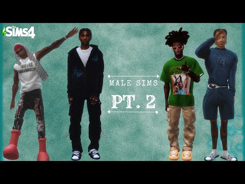 The Sims 4 CAS + Urban Male CC Links