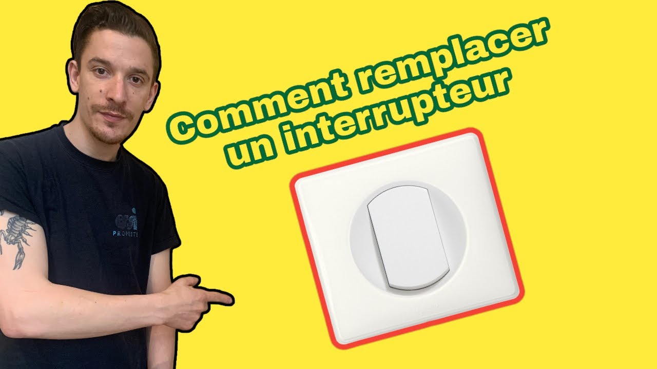 Remplacement d'un interrupteur simple