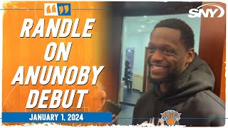 Julius Randle on OG Anunoby's Knicks debut: 'Seems like the perfect piece' | SNY