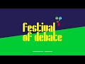 Festival of debate 2021