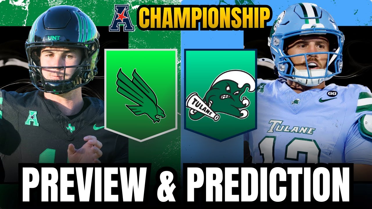 Прогноз и обзор матча Северный Техас — Тулейн | Финальный матч AAC