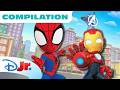 Spidey And Iron Man Full Episodes Compilation 1 Hour Disneyjr 