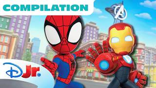 spidey iron man full episodes compilation 1 hour atdisneyjr
