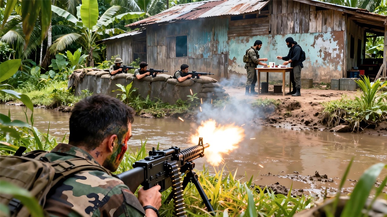 動作大片！特種兵王獨闖金三角！單槍匹馬殺入毒梟老巢，一人碾壓百人大軍！｜⚔️ 功夫 MMA | Kung Fu