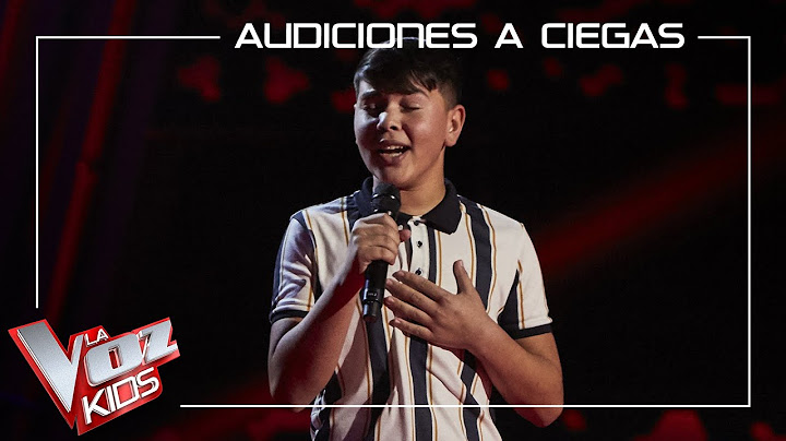 El Popo - Dicen que príncipes y reyes tiene | Blind auditions | The Voice Kids Antena 3 2021