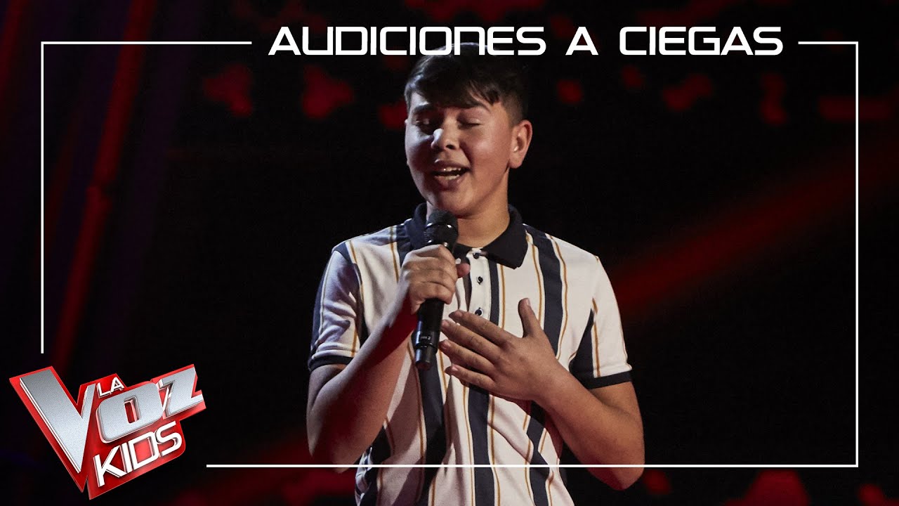 El Popo canta 'Dicen que príncipe y reyes tiene' | Audiciones a ciegas | La Voz Kids Antena 3 2021