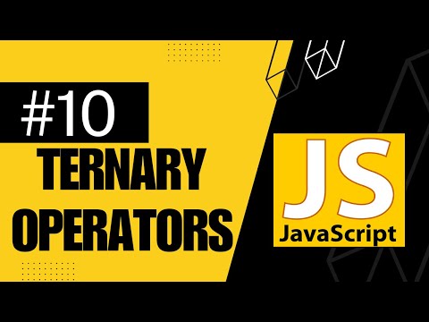 Ternary Operators In Java Script | Complete Java Script Tutorial | #10