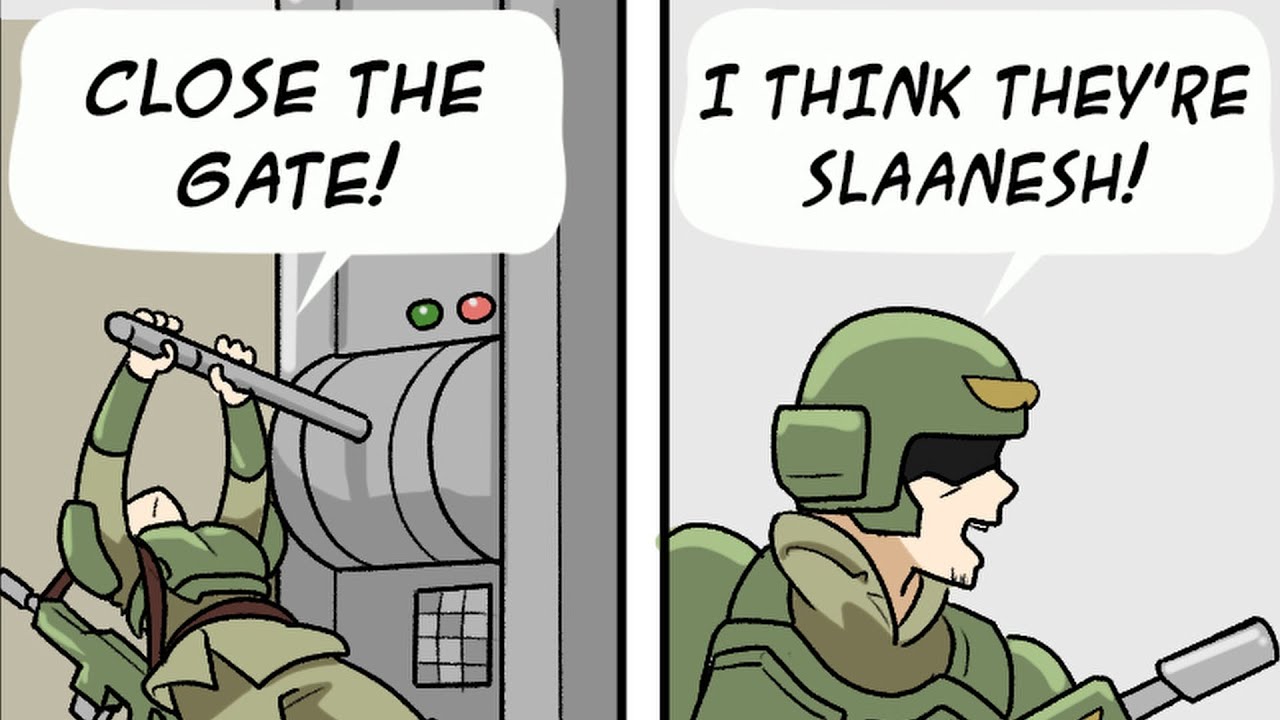 Open The Gate A Little Meme Do Not Open The Gate Warhammer 40K