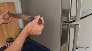 Double-Sided Magnetic Knife Holder for Refrigerator (*Anti-Slide Upgrade*) | 17 Inch
