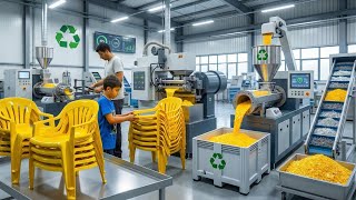Inside a Modern Plastic Recycling Factory How Million of Bottle Are Recycled Daily