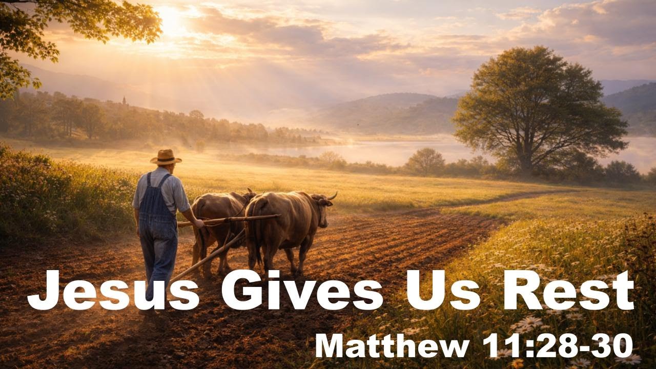 Jesus Gives Us Rest | A Sermon on Matthew 