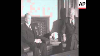 SYND 18 7 68  US AMBASSADOR TO UNITED NATIONS BALL VISITS JORDAN
